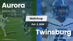 Matchup: Aurora vs. Twinsburg  2020