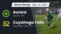 Recap: Aurora  vs. Cuyahoga Falls  2020