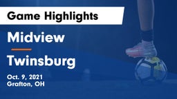 Midview  vs Twinsburg  Game Highlights - Oct. 9, 2021