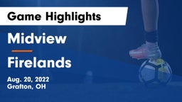 Midview  vs Firelands  Game Highlights - Aug. 20, 2022