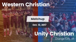 Matchup: Western Christian vs. Unity Christian  2017