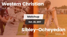 Matchup: Western Christian vs. Sibley-Ocheyedan 2017