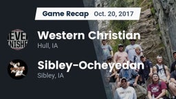Recap: Western Christian  vs. Sibley-Ocheyedan 2017