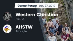 Recap: Western Christian  vs. AHSTW  2017