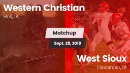 Matchup: Western Christian vs. West Sioux  2018