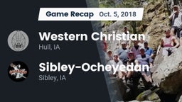 Recap: Western Christian  vs. Sibley-Ocheyedan 2018