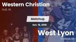 Matchup: Western Christian vs. West Lyon  2018