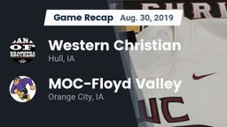 Recap: Western Christian  vs. MOC-Floyd Valley  2019