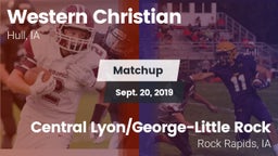Matchup: Western Christian vs. Central Lyon/George-Little Rock  2019
