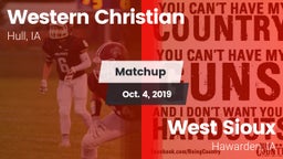 Matchup: Western Christian vs. West Sioux  2019