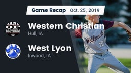 Recap: Western Christian  vs. West Lyon  2019