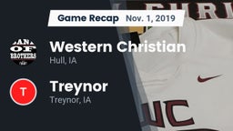 Recap: Western Christian  vs. Treynor  2019