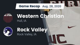 Recap: Western Christian  vs. Rock Valley  2020
