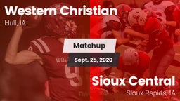 Matchup: Western Christian vs. Sioux Central  2020