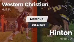 Matchup: Western Christian vs. Hinton  2020