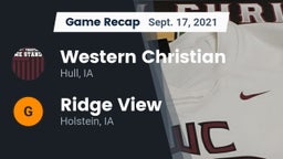 Recap: Western Christian  vs. Ridge View  2021