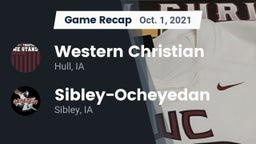 Recap: Western Christian  vs. Sibley-Ocheyedan 2021