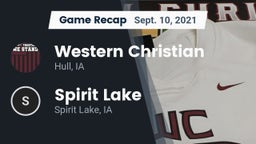 Recap: Western Christian  vs. Spirit Lake  2021