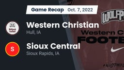 Recap: Western Christian  vs. Sioux Central  2022