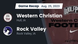 Recap: Western Christian  vs. Rock Valley  2023