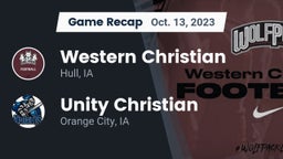 Recap: Western Christian  vs. Unity Christian  2023