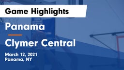 Panama  vs Clymer Central  Game Highlights - March 12, 2021
