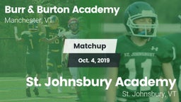 Matchup: Burr & Burton vs. St. Johnsbury Academy  2019