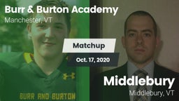 Matchup: Burr & Burton vs. Middlebury  2020