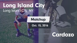Matchup: Long Island City vs. Cardozo 2016