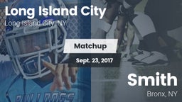 Matchup: Long Island City vs. Smith  2017