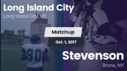 Matchup: Long Island City vs. Stevenson  2017