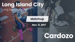 Matchup: Long Island City vs. Cardozo 2017