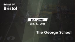 Matchup: Bristol vs. The George School 2016