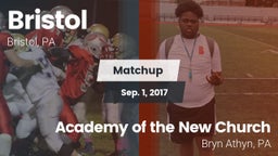 Matchup: Bristol vs. Academy of the New Church  2017