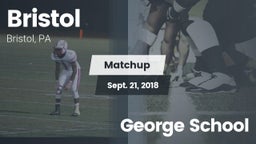 Matchup: Bristol vs. George School 2018