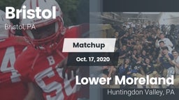Matchup: Bristol vs. Lower Moreland  2020