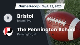 Recap: Bristol  vs. The Pennington School 2023