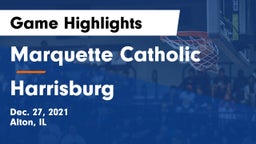 Marquette Catholic  vs Harrisburg  Game Highlights - Dec. 27, 2021