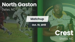 Matchup: North Gaston vs. Crest  2018