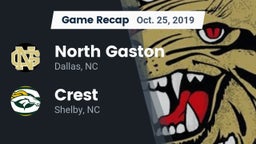 Recap: North Gaston  vs. Crest  2019