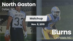 Matchup: North Gaston vs. Burns  2019