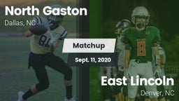 Matchup: North Gaston vs. East Lincoln  2020