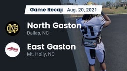 Recap: North Gaston  vs. East Gaston  2021