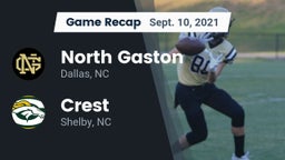 Recap: North Gaston  vs. Crest  2021