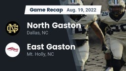 Recap: North Gaston  vs. East Gaston  2022