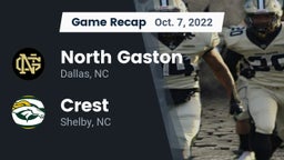 Recap: North Gaston  vs. Crest  2022