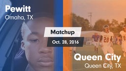 Matchup: Pewitt vs. Queen City  2016