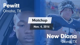 Matchup: Pewitt vs. New Diana  2016