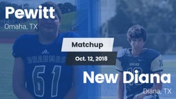 Matchup: Pewitt vs. New Diana  2018