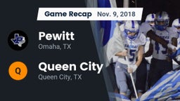 Recap: Pewitt  vs. Queen City  2018